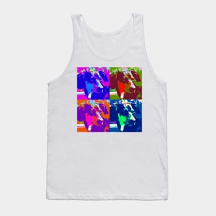 Dachshund Pop Art Design Tank Top